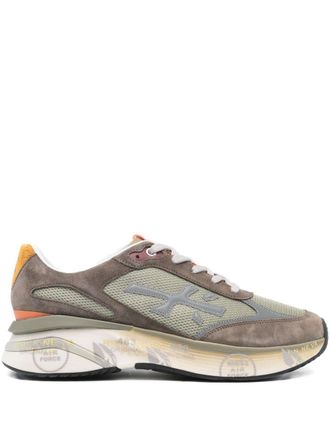 Premiata Brown Suede Sneakers