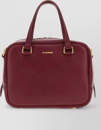 Jil Sander small leather tote bag