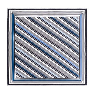 Ferragamo Pocket Scarves, male, Blue, Size: ONE SIZE Silk pocket square