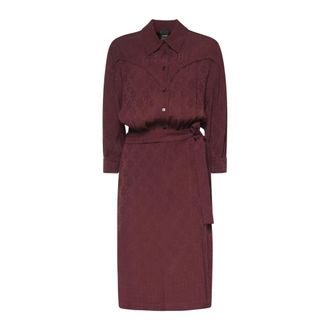 Pinko Alaina Jurk - Dames - Casual kleedjes - Rood - XS - Kleedjes