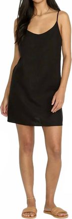 Billabong Summer Love Slip Dress In Black
