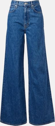 Slvrlake Denim Jeans Eva a vita alta e gamba larga