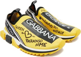 Dolce & Gabbana Sneakers senza lacci Sorrento - Giallo