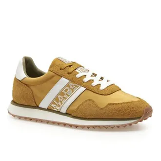 Napapijri Sneakers, male, Yellow, Size: 11 US Suede/Nylon Sneaker