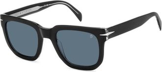 Eyewear by David Beckham Authentieke zonnebril met eersteklas service - unisex - Zonnebrillen - Zwart - 52 MM - Accessoires