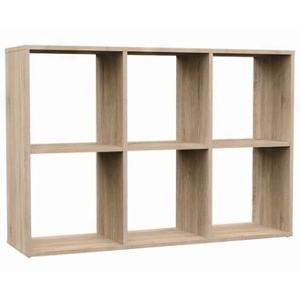 Selsey Selsey - Malax - Estanter&iacute;a Con 6 Estantes - 110 Cm - Roble Sonoma