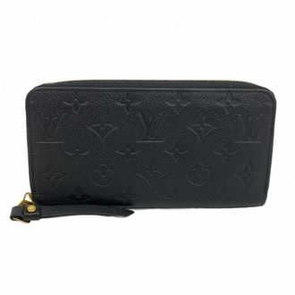 Louis Vuitton Noir Long Wallet (Bi-Fold) (Pre-Owned)