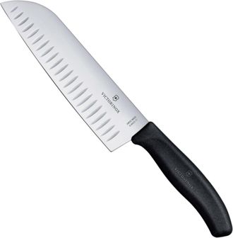Victorinox by Swiss Army Cuchillo De Cocinero Santoku Con Filo De Bola Swiss Classic Longitud 170/298 Mm