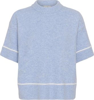 Kaffe Truien & Vesten, Dames, Blauw, S, KAjinie Pullover