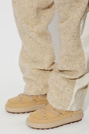 Bogner Suede Snow Boots CHAMONIX, Womens, Beige