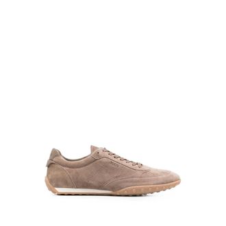 Tod's Suede Lage Sneakers - Heren - Schoenen - Bruin - Maat: 44 EU Su&egrave;de