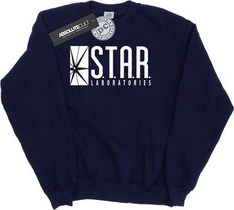 DC Comics DC Comics Heren The Flash STAR Labs Sweatshirt (Marineblauw)