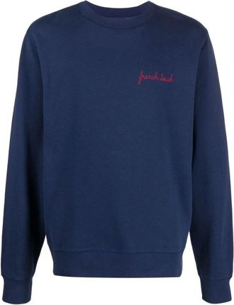 Maison Labiche Sweaters Blue - Heren - Sweatshirts - Blauw - M - Katoen - Hoodies & sweatvesten