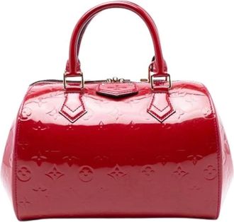 Louis Vuitton Pre-owned Handbags, female, Red, Size: ONE SIZE Pre-owned Montana