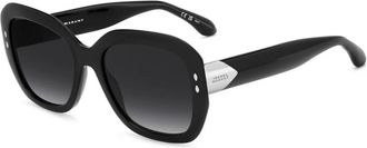 Isabel Marant IM 0248/S 807(9O) Zonnebril - Dames - Zonnebrillen - Zwart - 55 MM - Accessoires