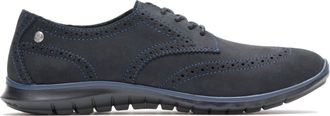 Hush Puppies Womens Zula Tricia Oxford Sneaker In Black Nubuck