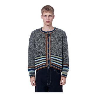 Story mfg. Cardigan in Maglia Root - - Knitwear - Uomo - Multicolore - L