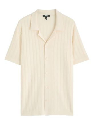 Paige Copley knitted shirt - Neutrals