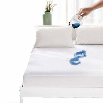 OEM Protector De Colch&oacute;n - Dimensiones 160x200cm - Cubrecolch&oacute;n Impermeable - Protector De Colch&oacute;n - Antial&eacute;rgico A Los &Aacute;caros Del Polvo Y Al Moho - Trans