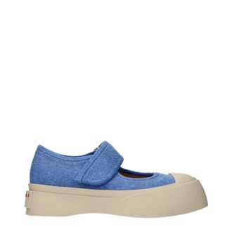 Marni Donnas Scarpe da ginnastica Blu/Tessuto Denim