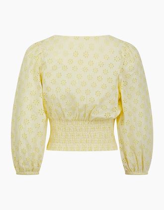 Nooki Design Womens Ciara Blouse - Yellow - Size: 10/8