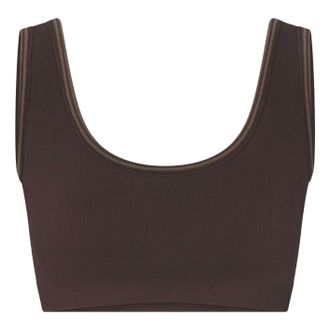 Nike (WMNS) Nike x SKIMS Ribbed Seamless Scoop Bra Phoenix BABRA9713W-PHR