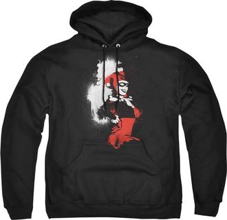 Gildan Batman Splattered Couple Adult Pull Over Hoodie / Hooded Sweatshirt