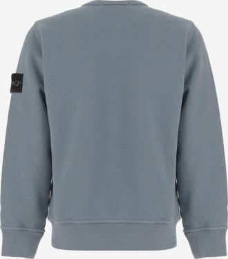 Stone Island Boys Sweatshirt Cotton Dark Blue Hoods & Sweatshirts
