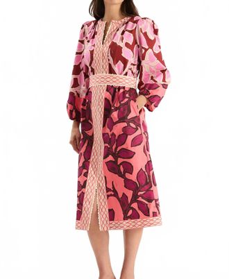 Tyler B&ouml;e Kelsey Cotton Print Midi Dress In Multi