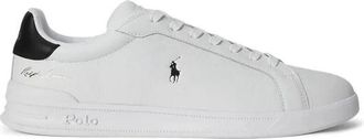 Polo Ralph Lauren HRT CRT SIG - Heren - Sneakers - Wit - 43 EU - Leer - Schoenen