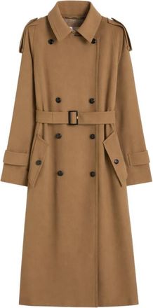 Max Mara Trenchcoats - Dames - Trenchcoats - Bruin - S - Jassen