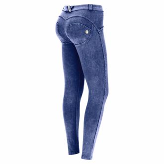 Freddy Pantaloni push up WR.UP tessuto ecologico effetto bleached