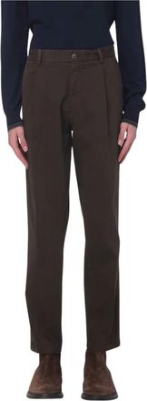 Fay Pantaloni dritti - - Trousers - Uomo - Marrone - W36