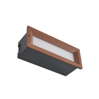 Lucande Lucande L&aacute;mpara De Pared Exterior lachlain En Marr&oacute;n Aluminio