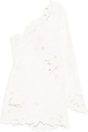 Cult Gaia Abito corto Marlena monospalla - Bianco