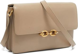 Saint Laurent Borsa a spalla Le Maillon in pelle trapuntata - Toni neutri