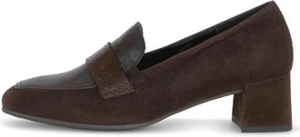 Gabor Pump 4012.01.003 - Dames - Pumps - Bruin - 39 EU - Su&egrave;de - Schoenen
