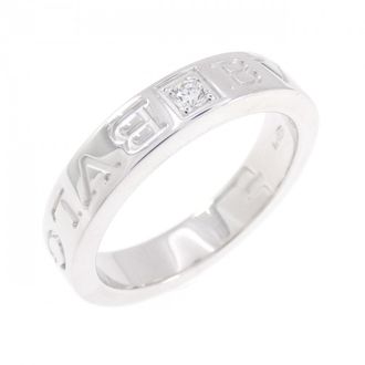 Bulgari White Gold White Gold (18K) Band Ring (Pre-Owned)