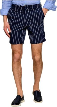 HUGO BOSS Casual Shorts - Heren - Korte Broeken - Blauw - W32 - Korte Broeken