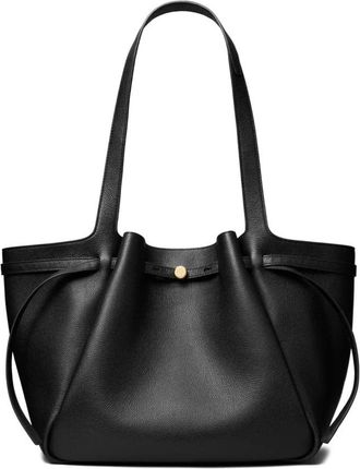 Tory Burch Romy Tote - Dames - Shoppers - Zwart - ONE Size - Leer - Tassen