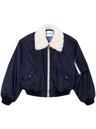 Re/Done Bomber corto - Nero