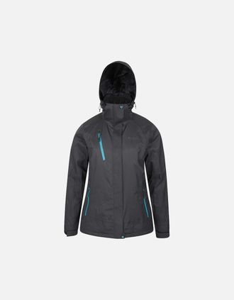 Mountain Warehouse Womens Mountain Warehouse Womens/Ladies Bracken Extreme 3 in 1 Waterproof Jacket - Black - Size: 14
