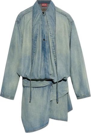 Diesel Draped Asymmetric Dress