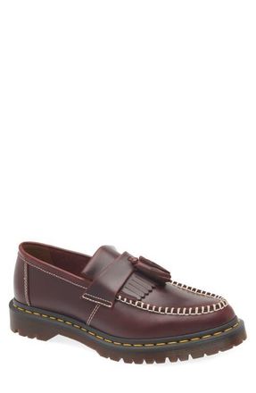 Dr. Martens Adrian Ben Tassel Loafer in Cherry Red at Nordstrom, Size 14Us