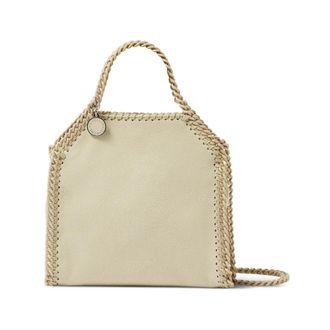 Stella McCartney Dames, Tassen, Beige, Maat: ONE Size Leer