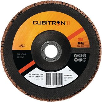 Forum 3m - Arandela De Presi&oacute;n Dentada Cubitron Ii 967a D.125mm K.80 Fl.inox Co (por 10)