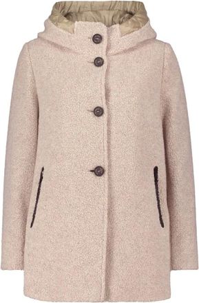 Gil Bret Boucl&eacute; jas - Dames - Jassen - Beige - Maat: 2XL Wol