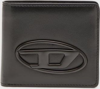 Diesel Bi-fold wallet in leather - Small Wallets - Unisex - Black