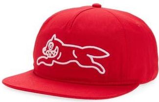 Icecream Loyal Running Dog Snapback Hat in Racing Red at Nordstrom Rack