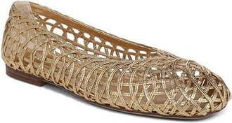 Franco Sarto Amalia Flat in Ocra Gold at Nordstrom, Size 8.5